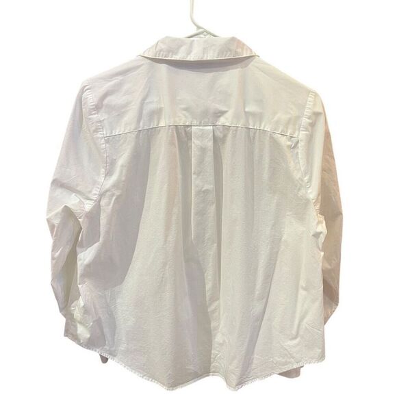 Torrid Classic Long Sleeve Button Down Shirt White Size 00 - Picture 5 of 7
